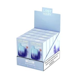 Lost Mary BM600 Blue Razz Ice – 10 Pack